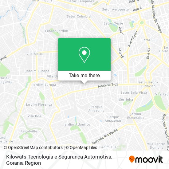 Mapa Kilowats Tecnologia e Segurança Automotiva