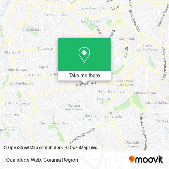 Qualidade Web map