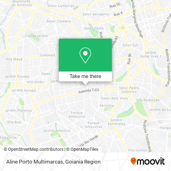 Aline Porto Multimarcas map