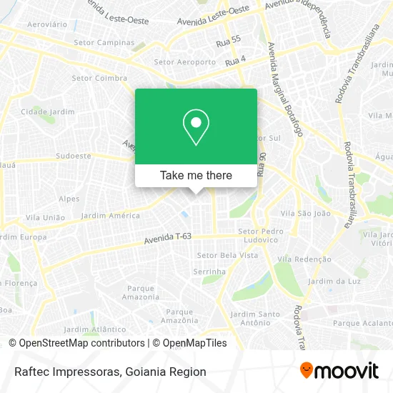 Raftec Impressoras map