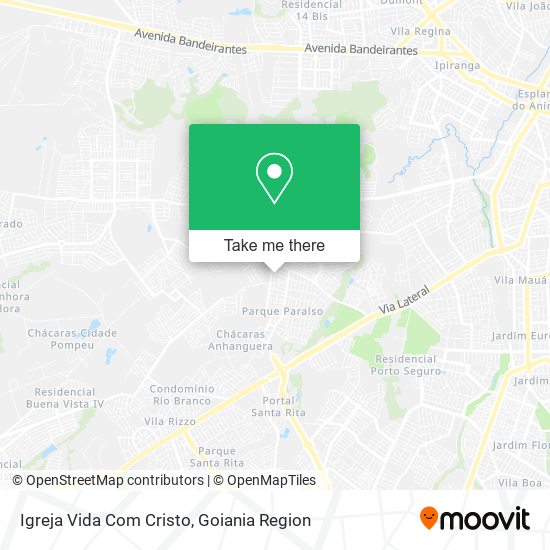 Mapa Igreja Vida Com Cristo