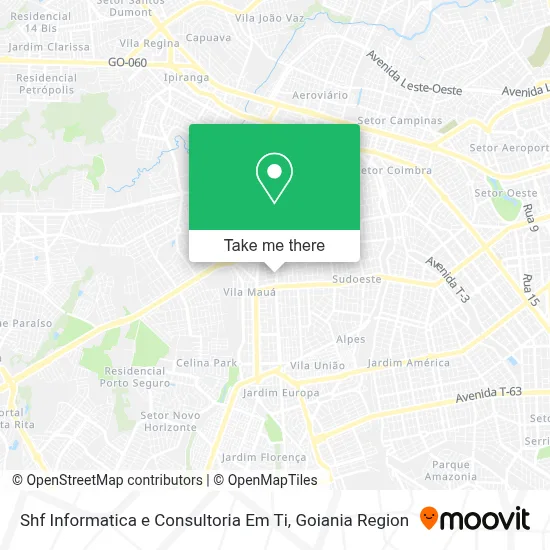 Shf Informatica e Consultoria Em Ti map