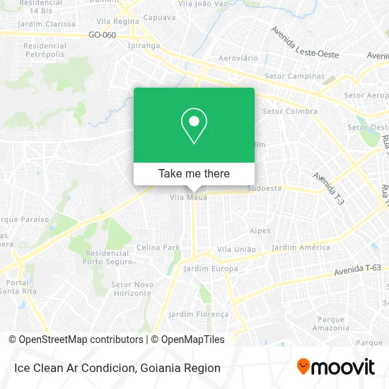 Ice Clean Ar Condicion map