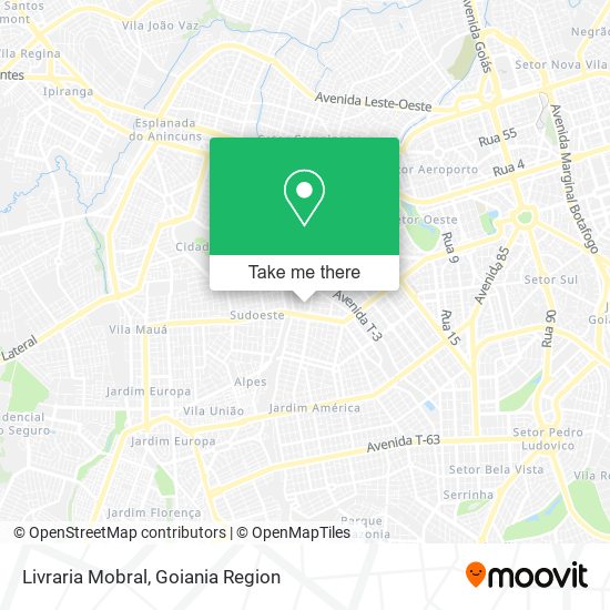 Mapa Livraria Mobral