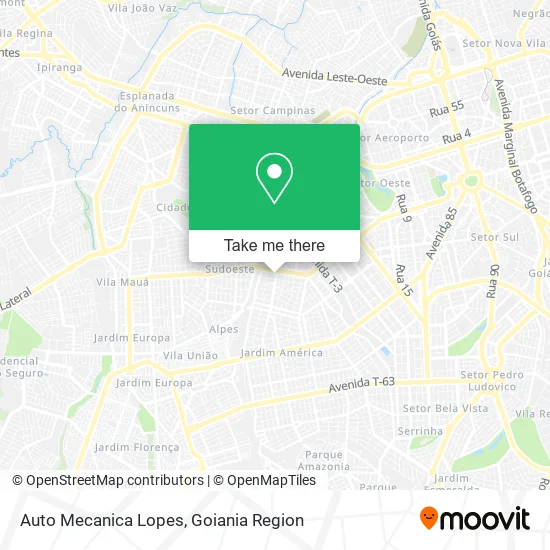 Auto Mecanica Lopes map
