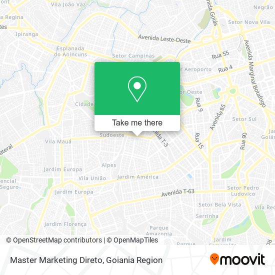 Master Marketing Direto map