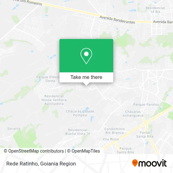 Rede Ratinho map