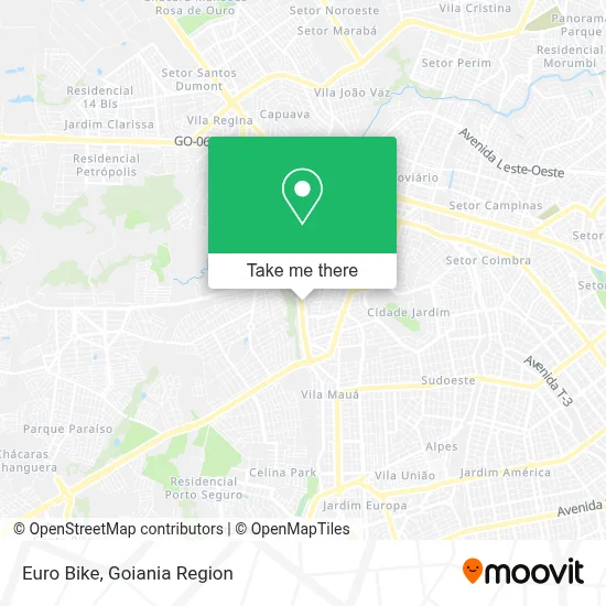 Euro Bike map