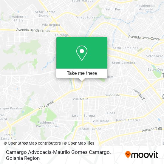 Camargo Advocacia-Maurilo Gomes Camargo map