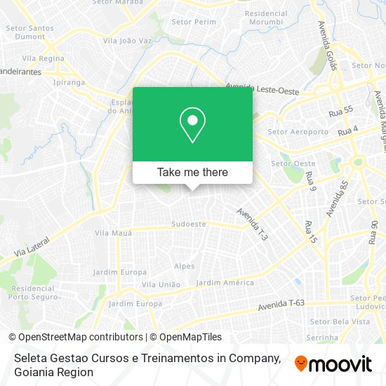 Seleta Gestao Cursos e Treinamentos in Company map