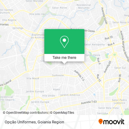 Opção Uniformes map