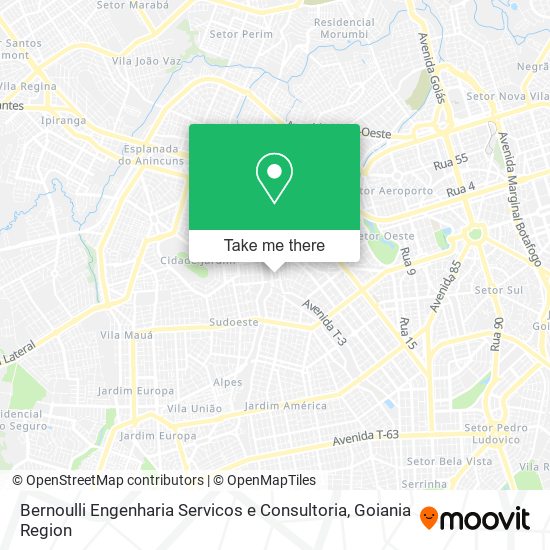 Bernoulli Engenharia Servicos e Consultoria map