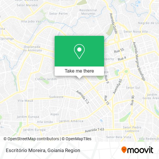 Escritório Moreira map