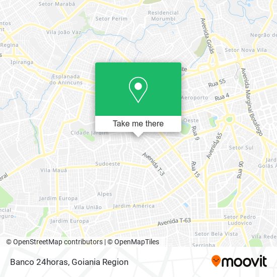 Banco 24horas map