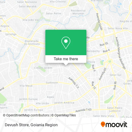 Devush Store map