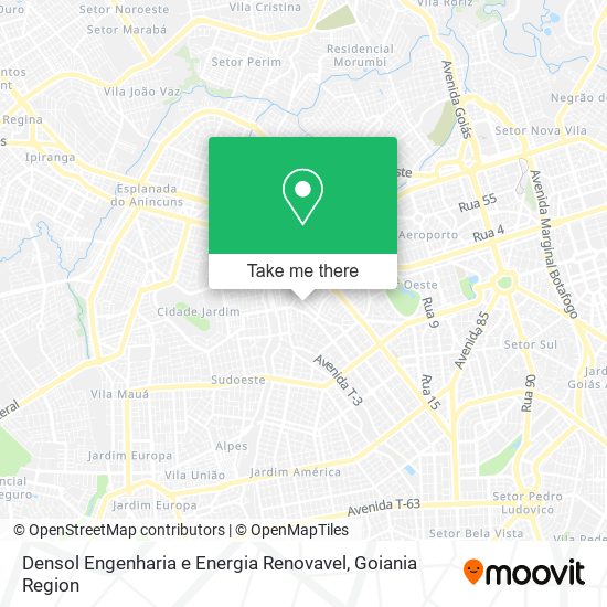 Densol Engenharia e Energia Renovavel map