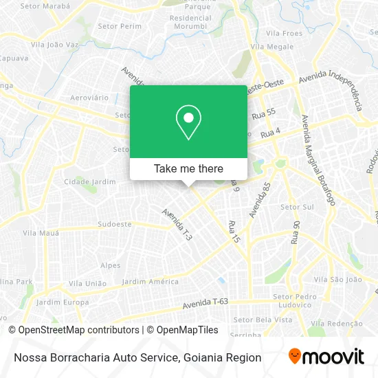 Nossa Borracharia Auto Service map