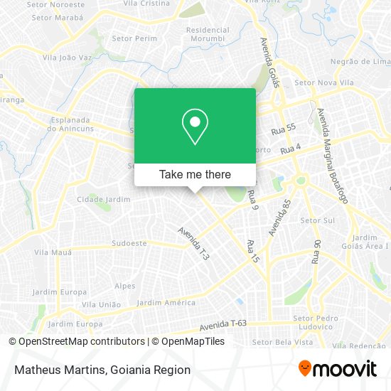 Mapa Matheus Martins