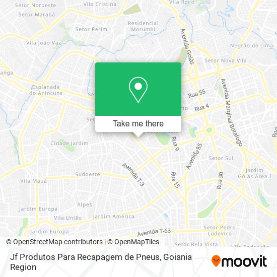 Mapa Jf Produtos Para Recapagem de Pneus