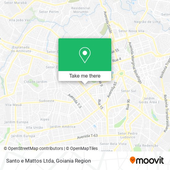 Santo e Mattos Ltda map