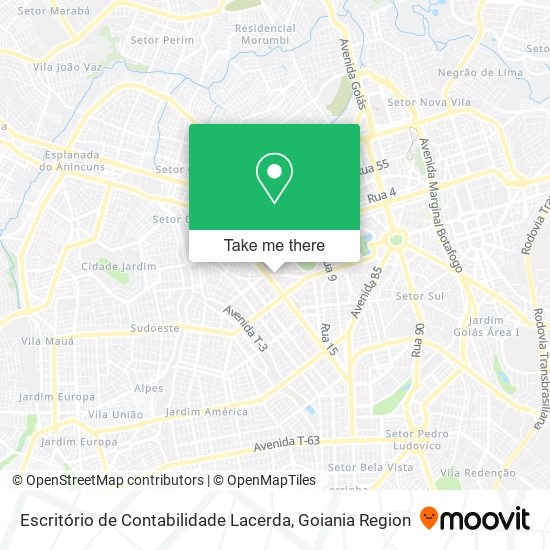 Escritório de Contabilidade Lacerda map