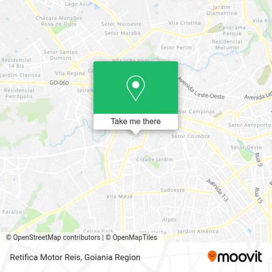 Retifica Motor Reis map