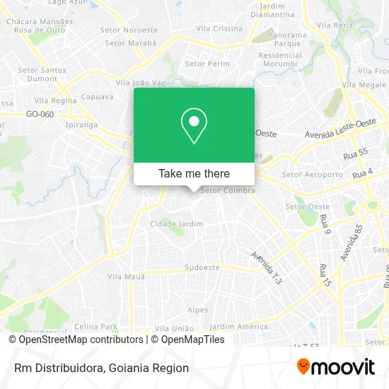 Rm Distribuidora map