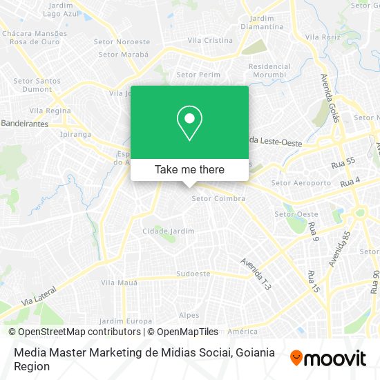 Mapa Media Master Marketing de Midias Sociai