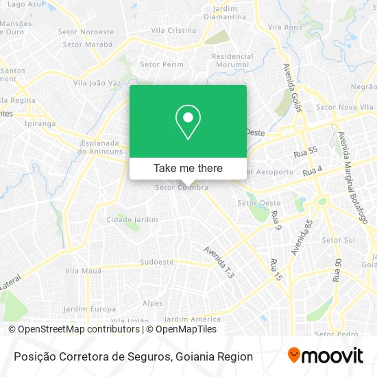 Posição Corretora de Seguros map