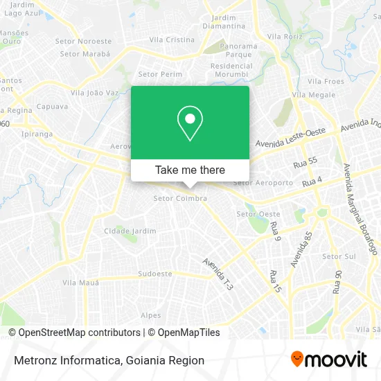 Metronz Informatica map