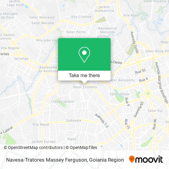 Navesa-Tratores Massey Ferguson map