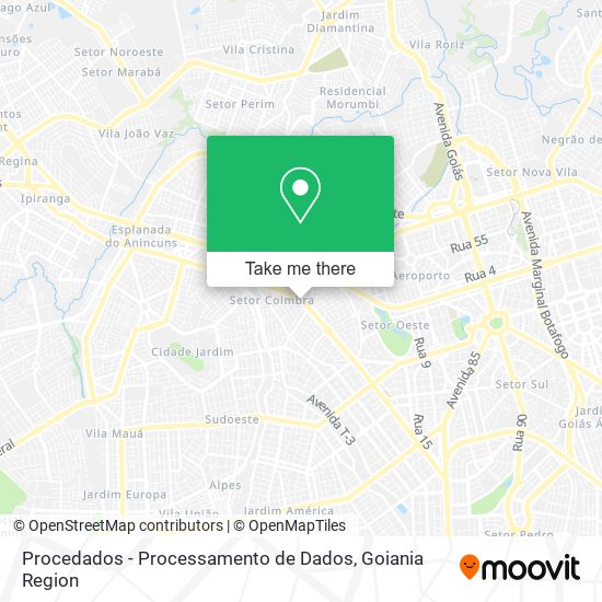 Procedados - Processamento de Dados map