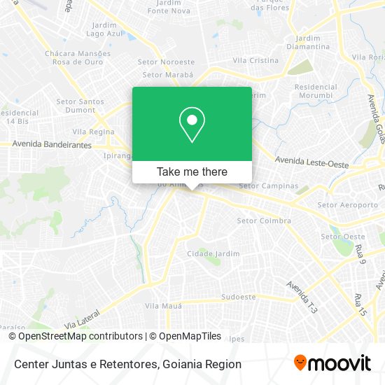Center Juntas e Retentores map