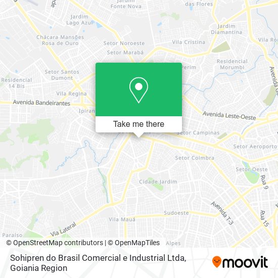 Sohipren do Brasil Comercial e Industrial Ltda map