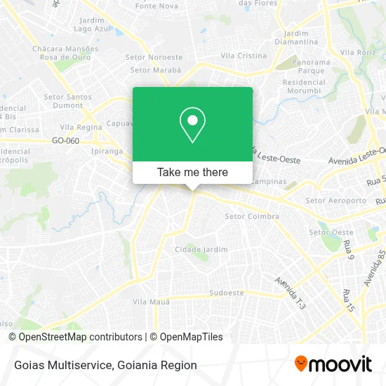 Goias Multiservice map