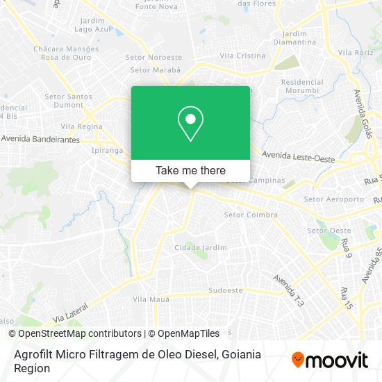 Mapa Agrofilt Micro Filtragem de Oleo Diesel