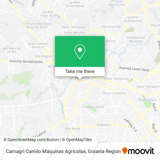 Camagri Camilo Máquinas Agrícolas map