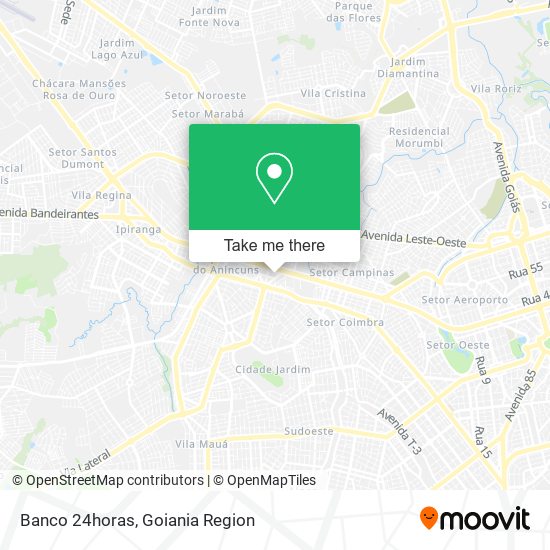 Banco 24horas map