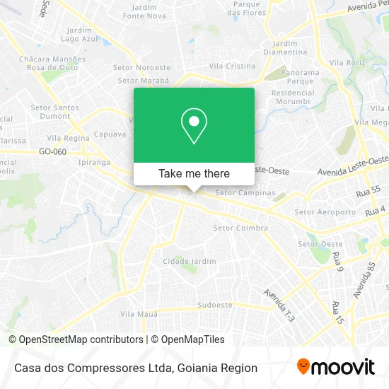 Casa dos Compressores Ltda map