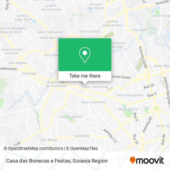 Casa das Bonecas e Festas map