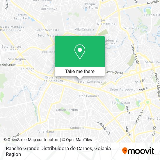 Rancho Grande Distribuidora de Carnes map