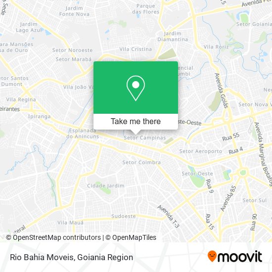 Rio Bahia Moveis map