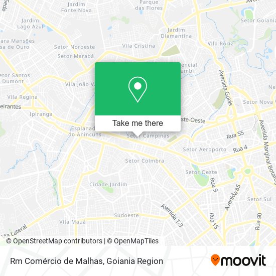 Rm Comércio de Malhas map