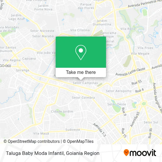 Taluga Baby Moda Infantil map