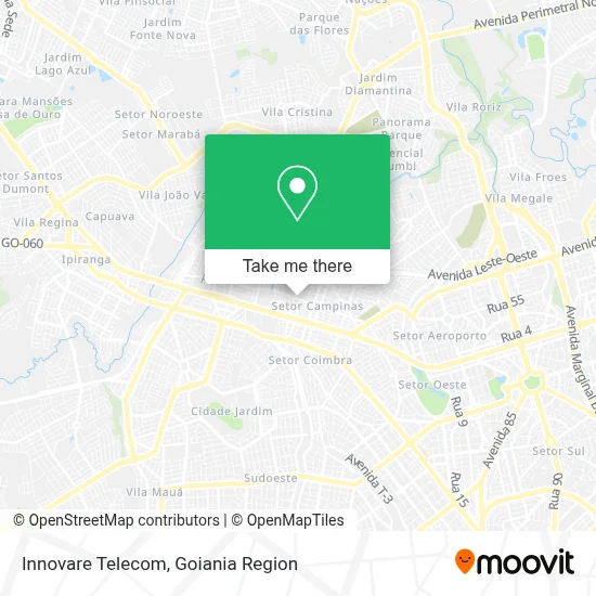 Innovare Telecom map