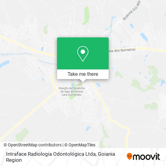 Mapa Intraface Radiologia Odontológica Ltda