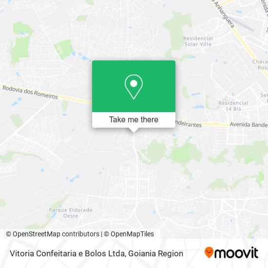 Vitoria Confeitaria e Bolos Ltda map