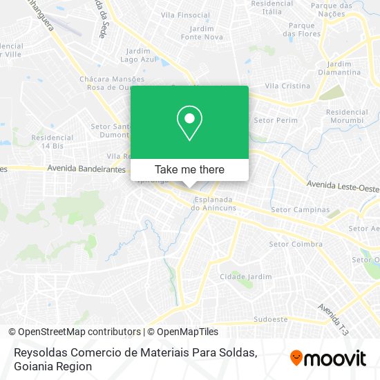 Reysoldas Comercio de Materiais Para Soldas map