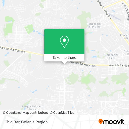 Chiq Bar map