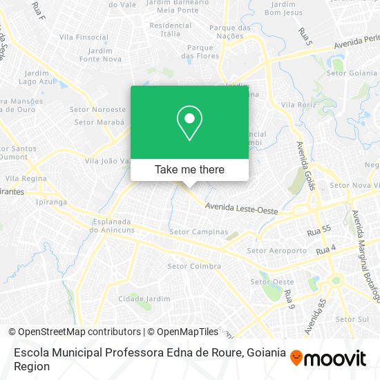 Escola Municipal Professora Edna de Roure map